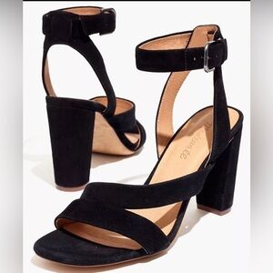 Madewell The Liv Sandal in Suede